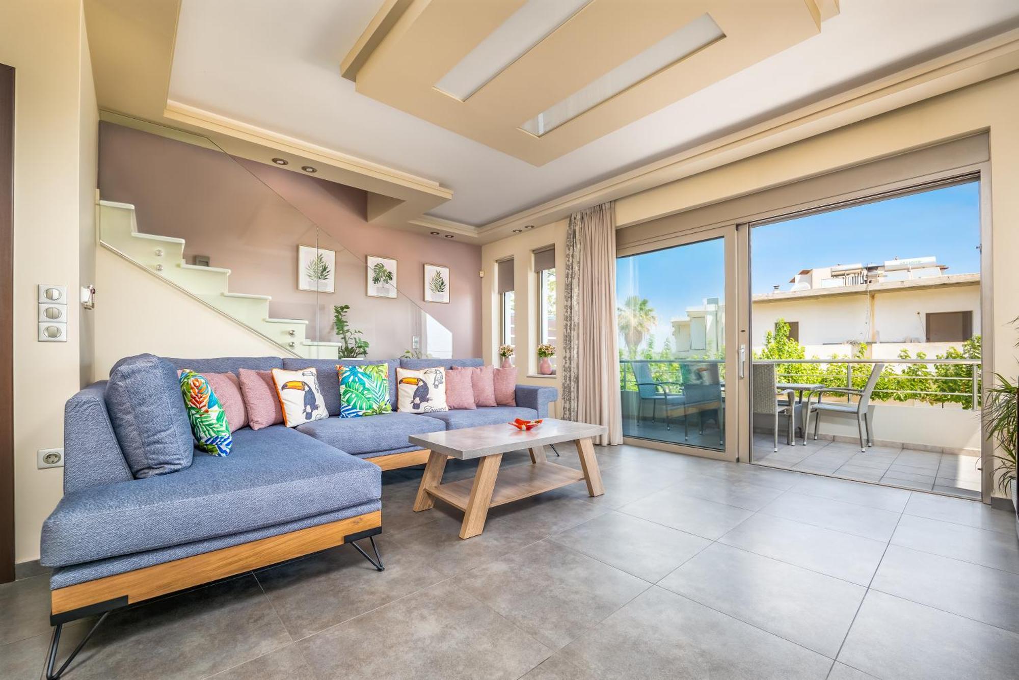 Aria Sea View, Chania Stalós Eksteriør bilde