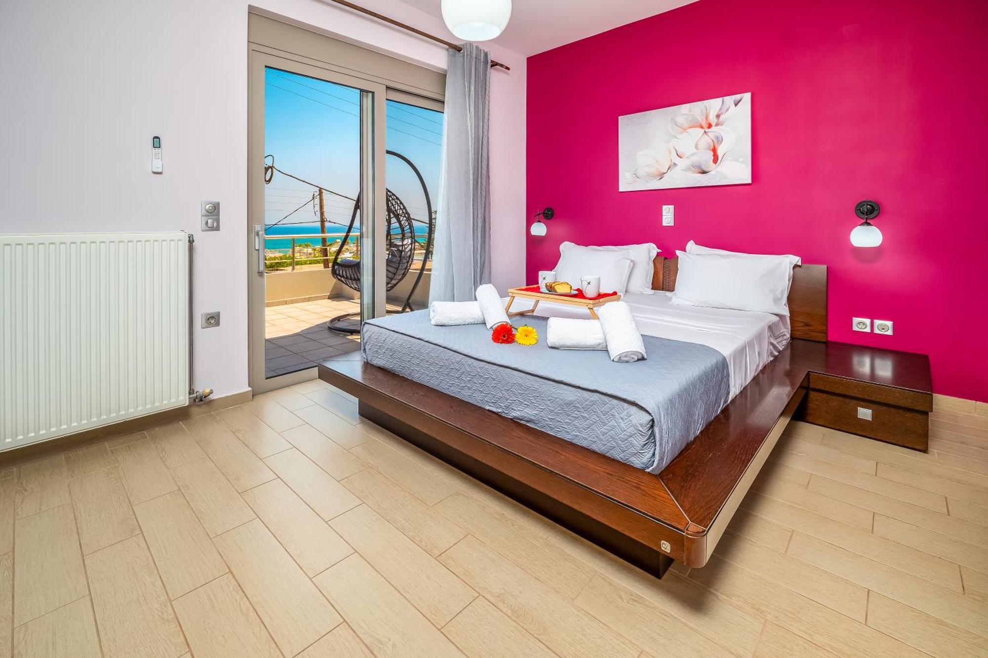 Aria Sea View, Chania Stalós Eksteriør bilde