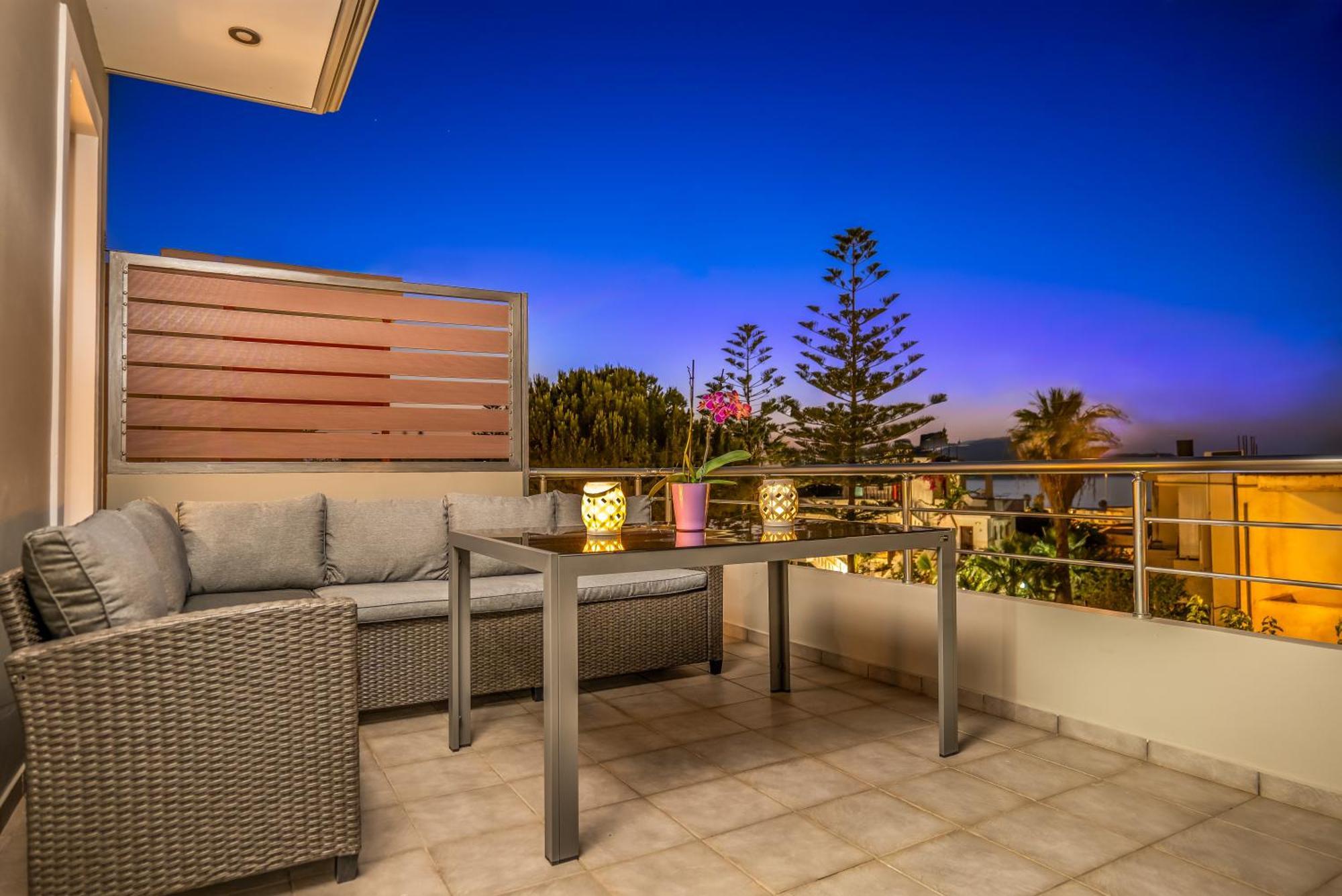 Aria Sea View, Chania Stalós Eksteriør bilde